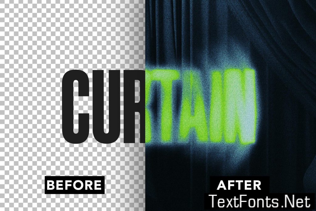 Grain Blur Text Effect Q9TSK7C