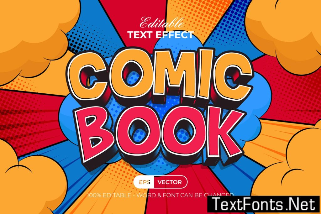 Comic Book Text Effect UUKHEVD