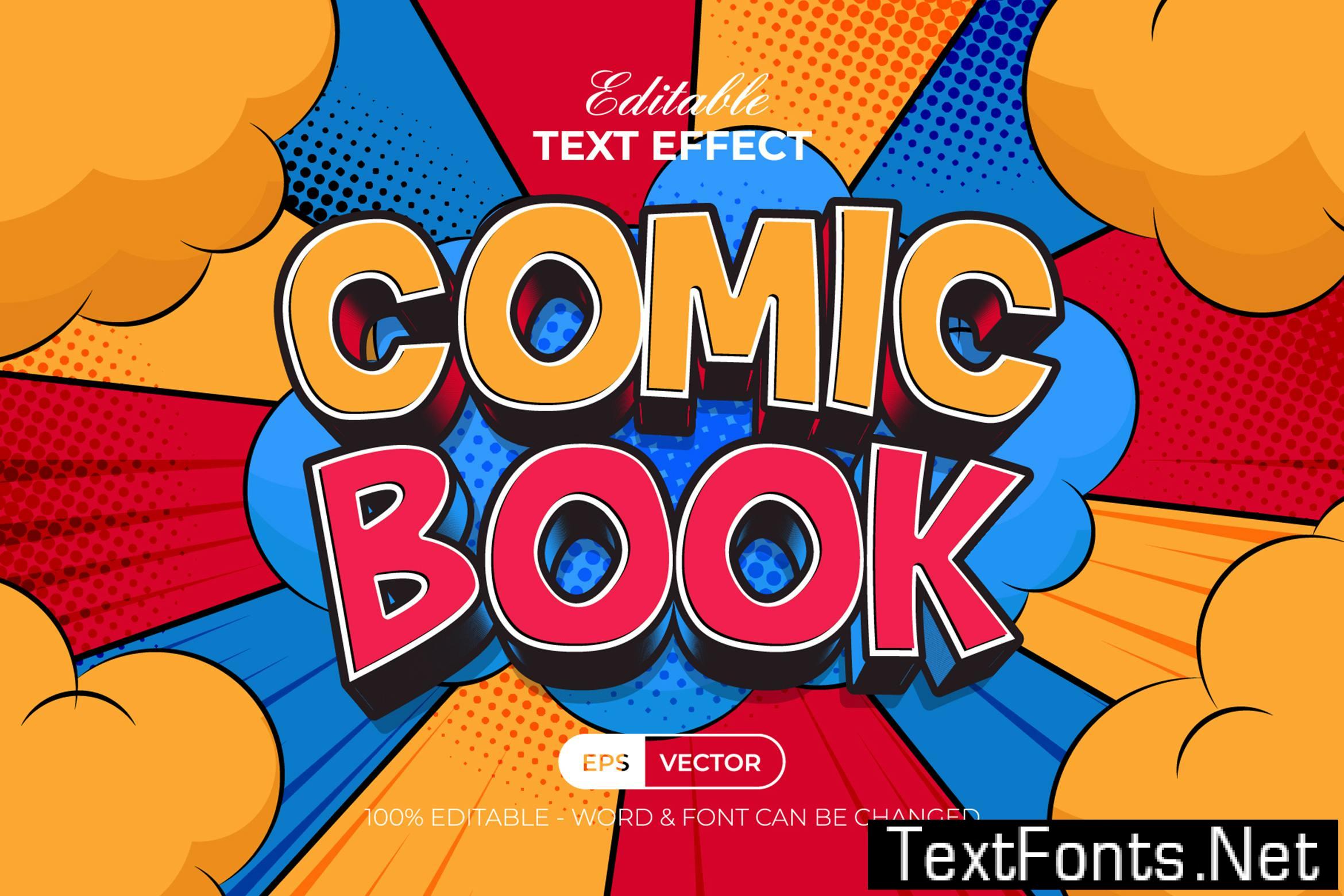 Comic Book Text Effect UUKHEVD