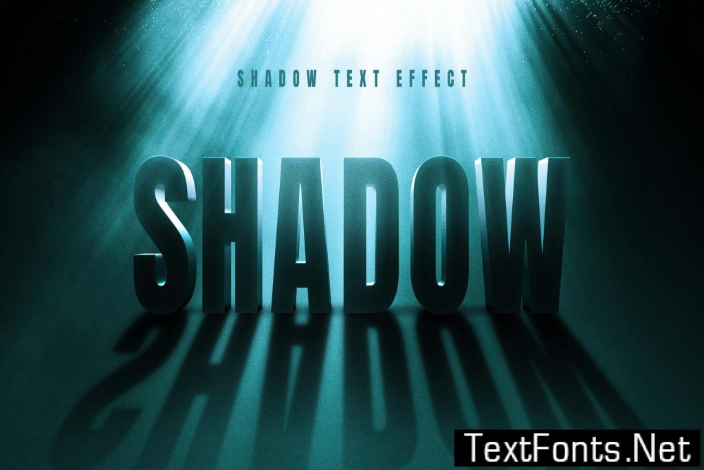 Cinematic Shadow Text Effect XBAAMTZ