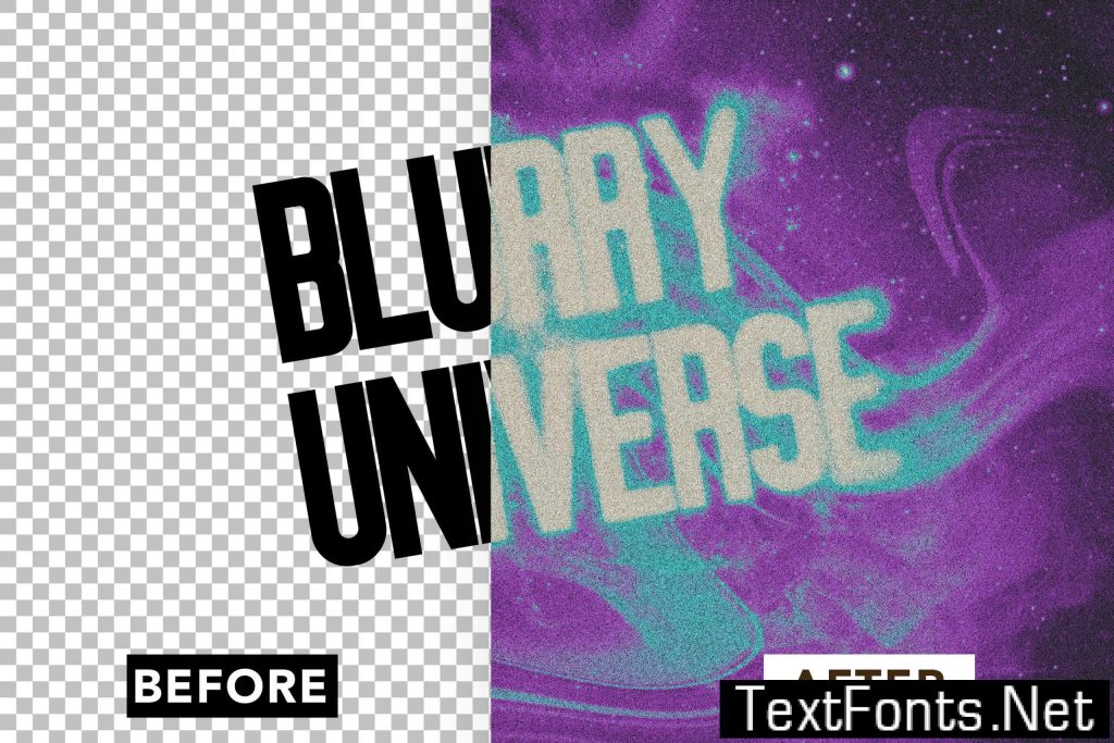 Blurry Text Effect 3LM9YV6