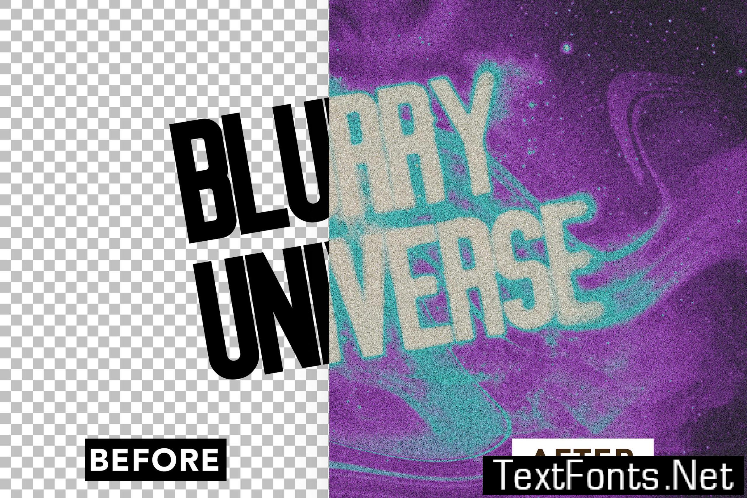 Blurry Text Effect 3LM9YV6
