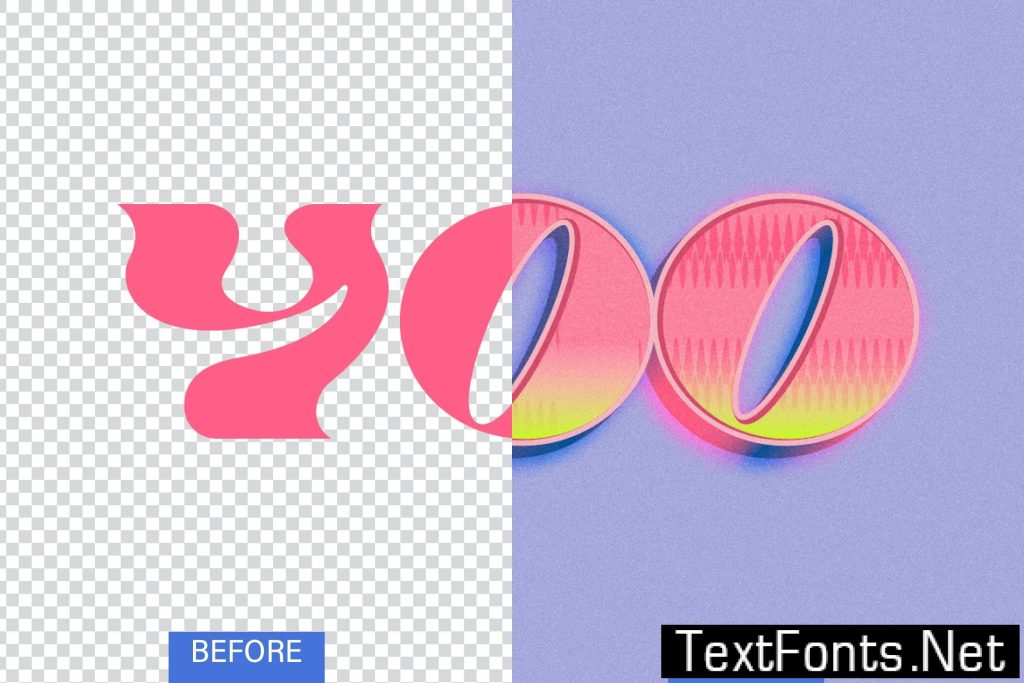 Debossed 3D Pattern Text Effect 4BAUQQ6