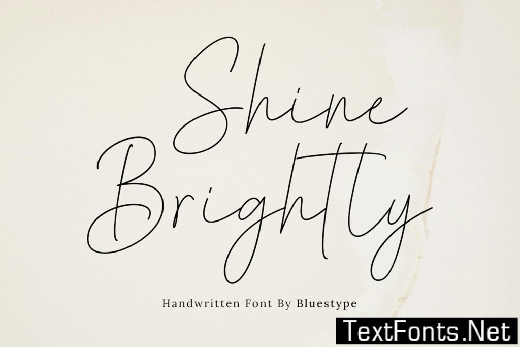 Shine Brightly – Modern Script Fonts FKPXANN