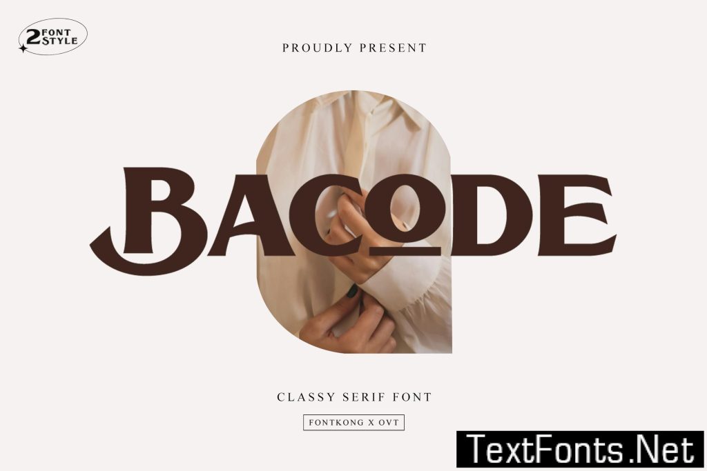 Bacode – Classy Serif Font ETD9J8Z