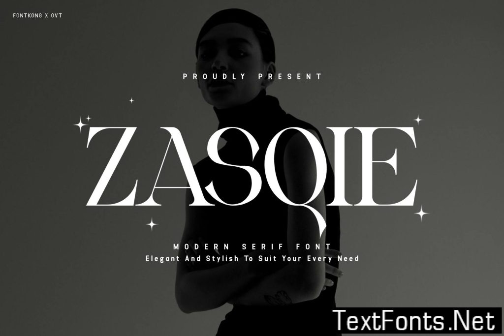 Zasqie – Modern Serif Font V5AFRPK