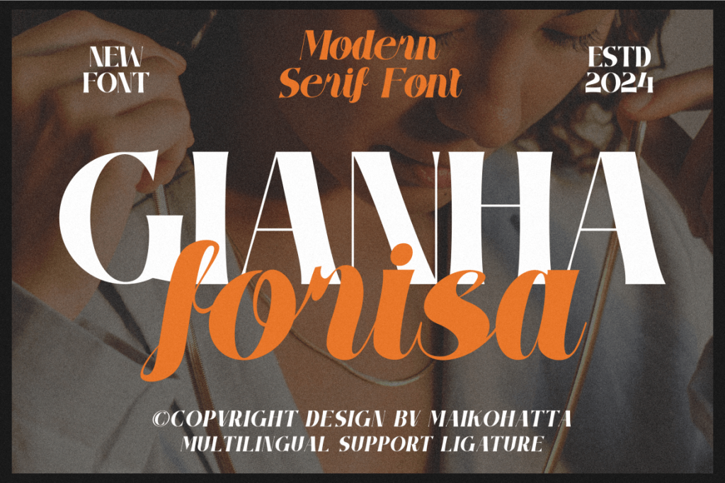 Gianha Forisa – Modern Serif Font ZV5NUX8
