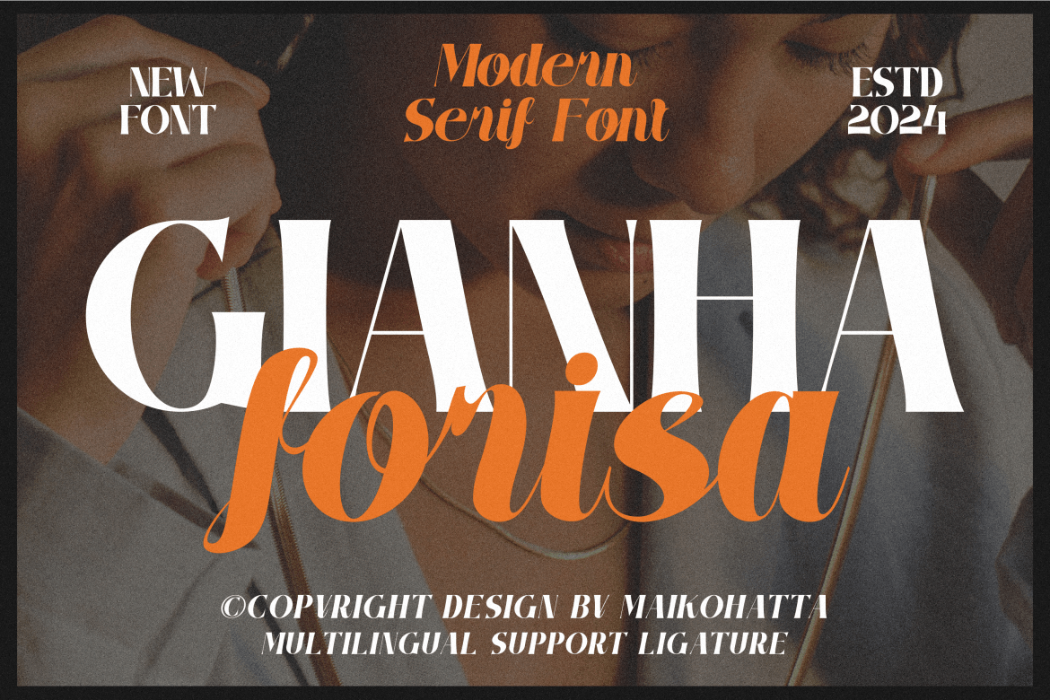 Gianha Forisa – Modern Serif Font ZV5NUX8