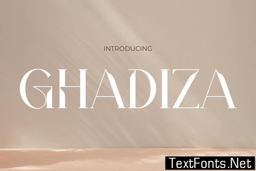 Ghadiza – Modern Girly Font 8GQ3TQW