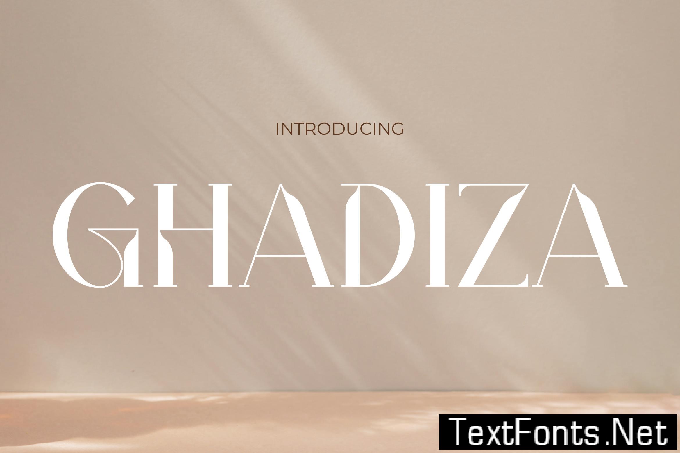 Ghadiza – Modern Girly Font 8GQ3TQW