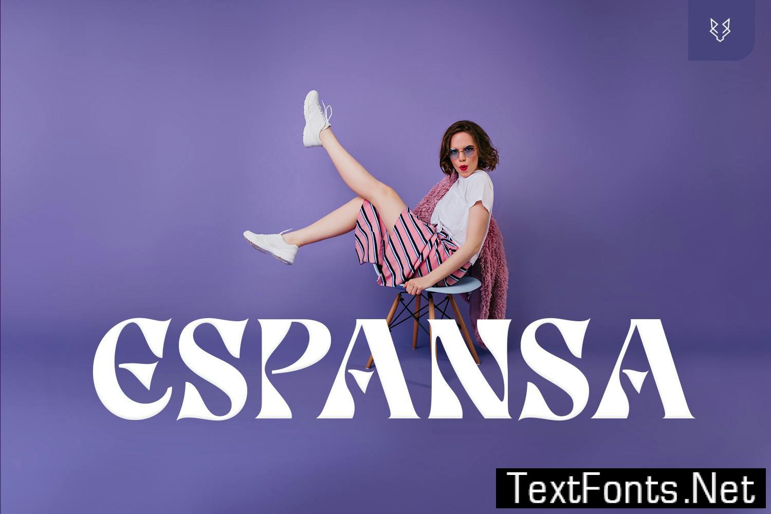 Espansa Branding Typeface 2HNRBTV
