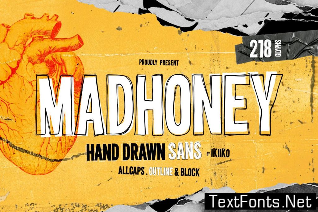 Madhoney – Hand Drawn Sans W45UZ5L