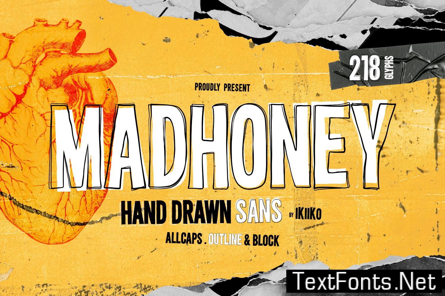 Madhoney – Hand Drawn Sans W45UZ5L