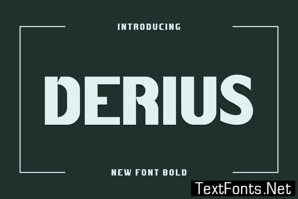 Derius Font L3X3569