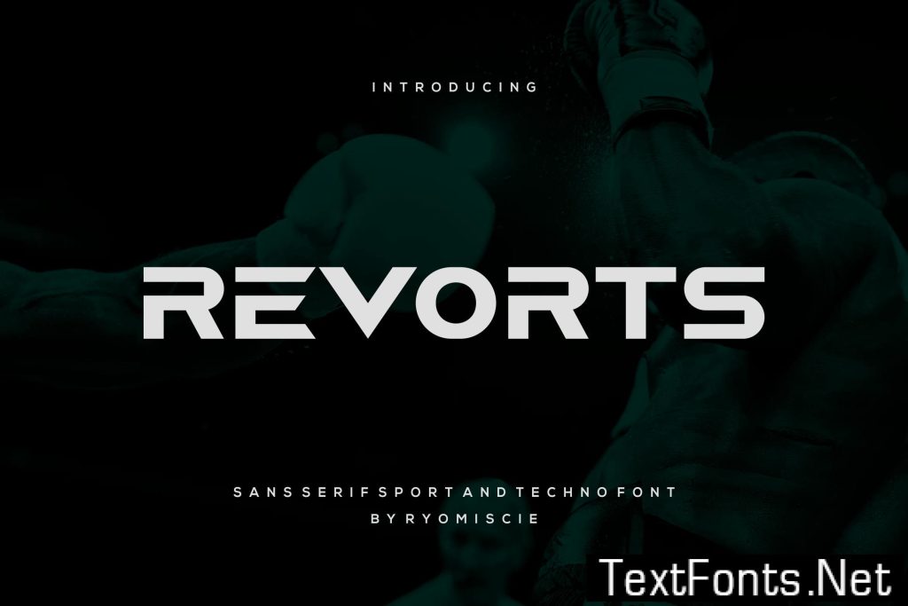 Revorts – Sans Serif Sport And Techno Font 7KWVY6G