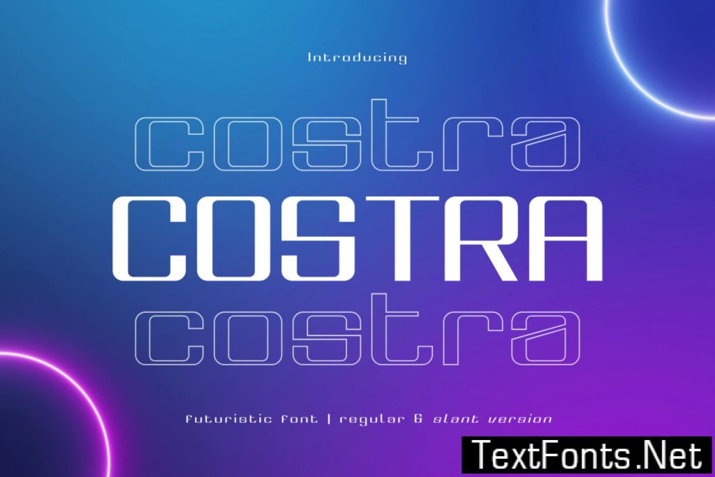 Costra – Y2k Futuristic Font XW8V2QL