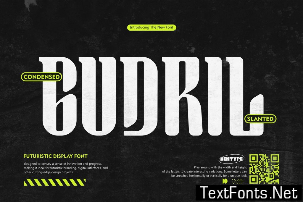 Gudwil – Futuristic Display Font 5JGZQ98
