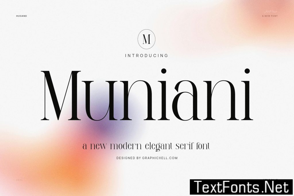 Muniani Modern Serif Font L7TGHVE