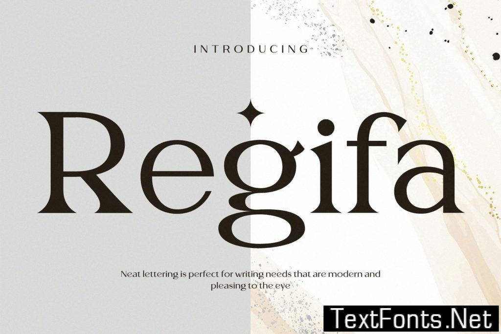Regifa Modern Serif Font 6D5WSSX