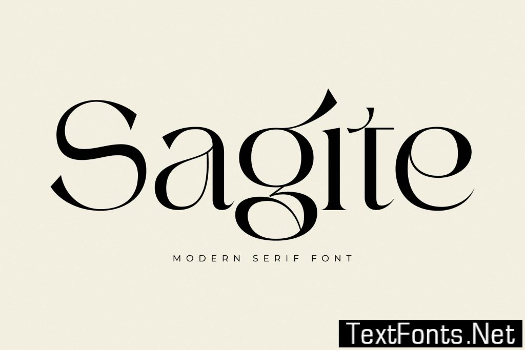 Sagite Modern Serif Font 5UH649P