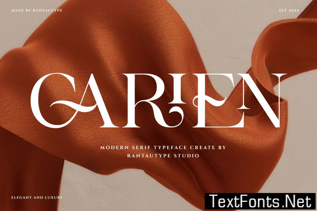 Carien A Modern Serif Font 49M5ZSR