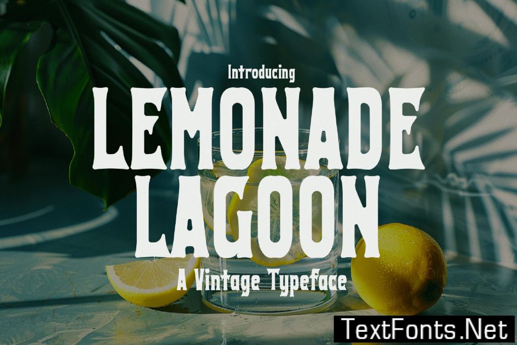 Lemonade Lagoon – Vintage Typeface 6P6PGJK