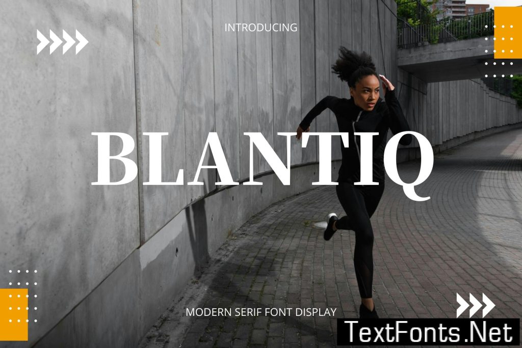 Blantiq Modern Serif Font CCYQ7F4