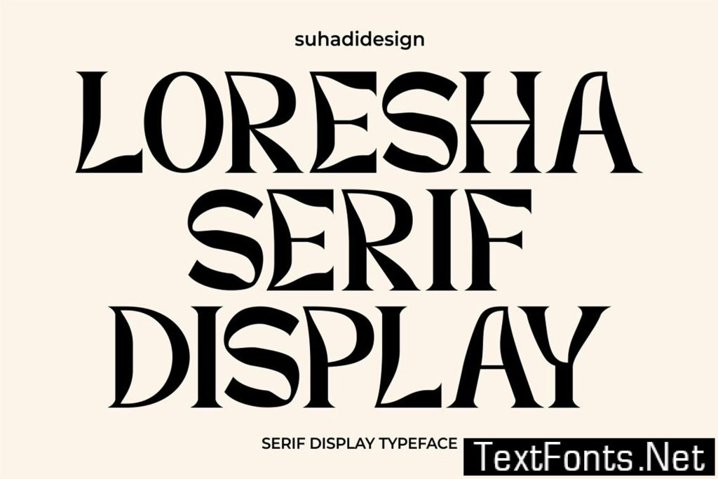 Loresha Serif Display Font 2G6PU5T
