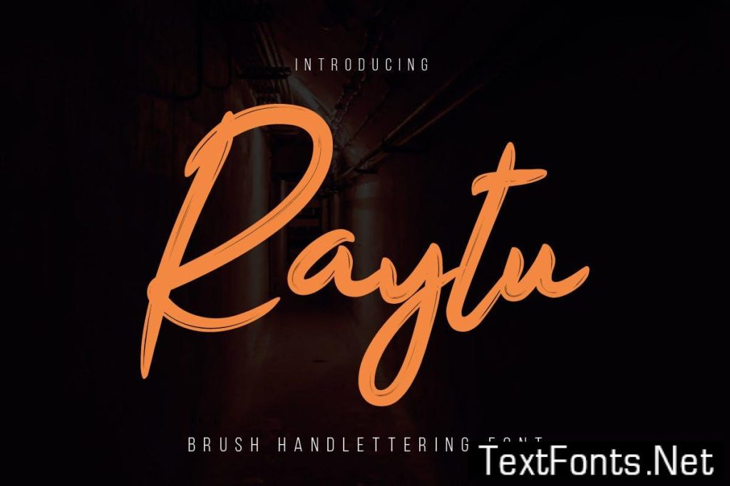 Raytu – Brush Handwritten Font CEEJ3FY