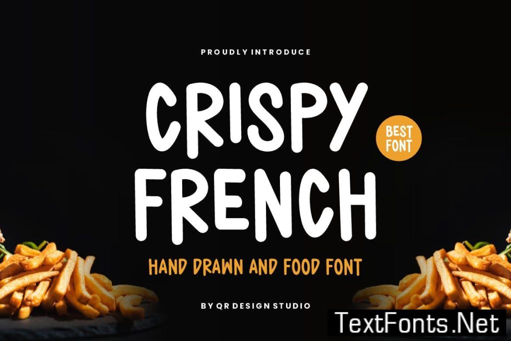 Crispy French – Hand Drawn & Food Font GN98582