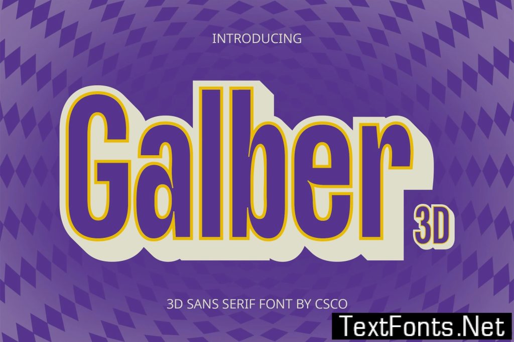 Galber 3D NM3QFYC