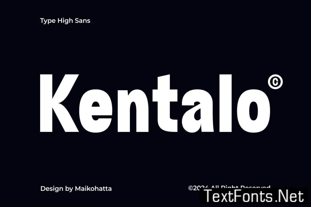 Kentalo – Modern Sans Serif Font XXACY9F