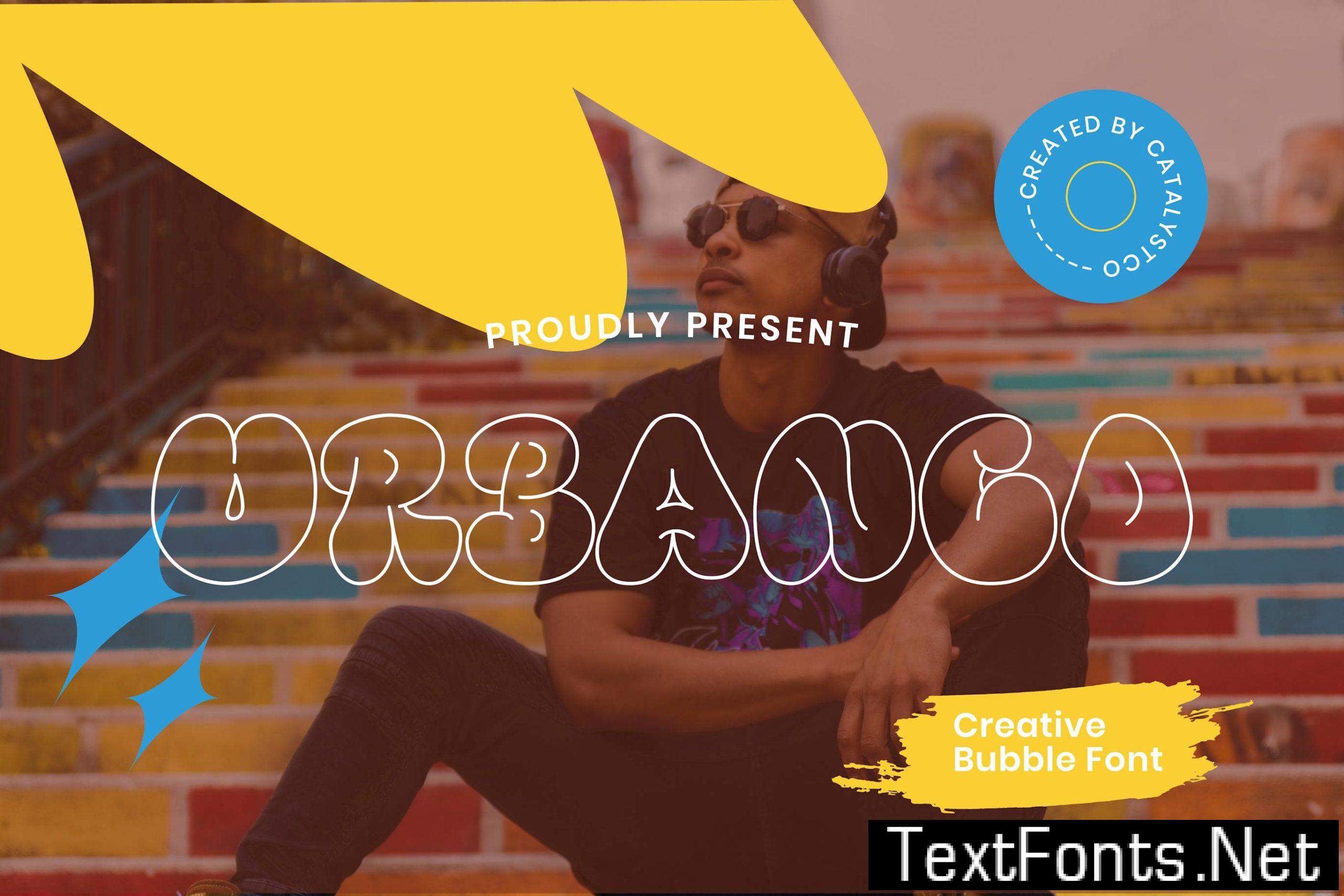 Urbanco Creative Bubble Font VZZ3RZW