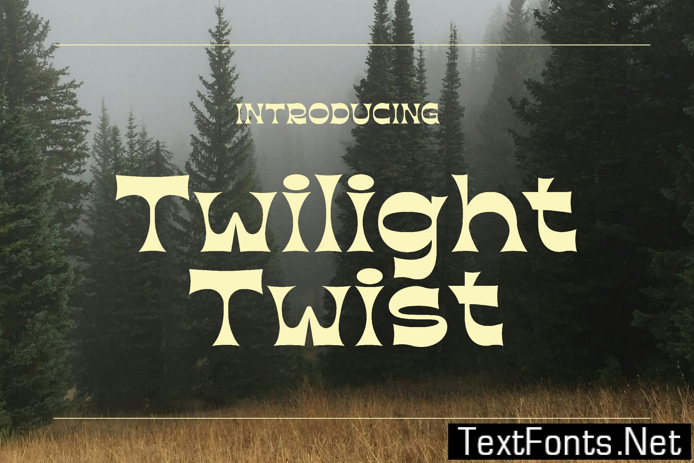 Twilight Twist – Retro Typeface 2BJUV68