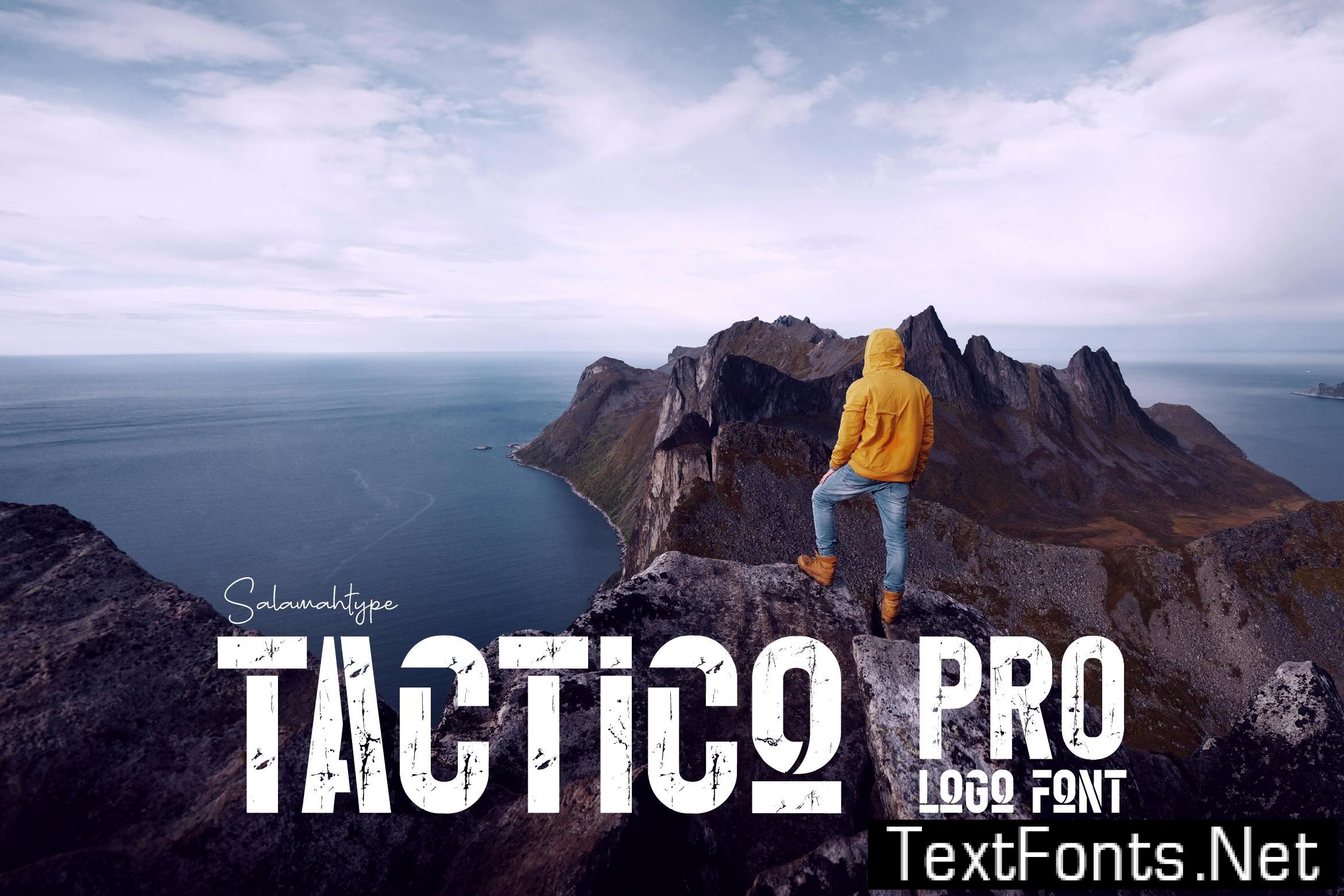 Tactico Pro – Display Logo Font RGM7B2P