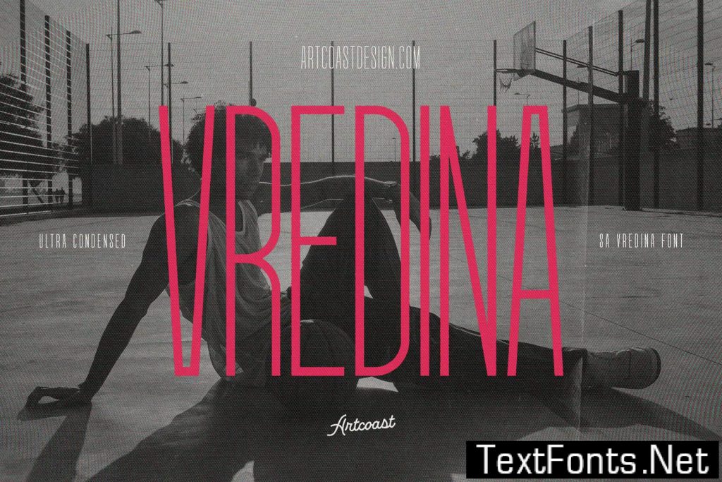SA Vredina Thin Ultra Condensed Font YJGZG3L