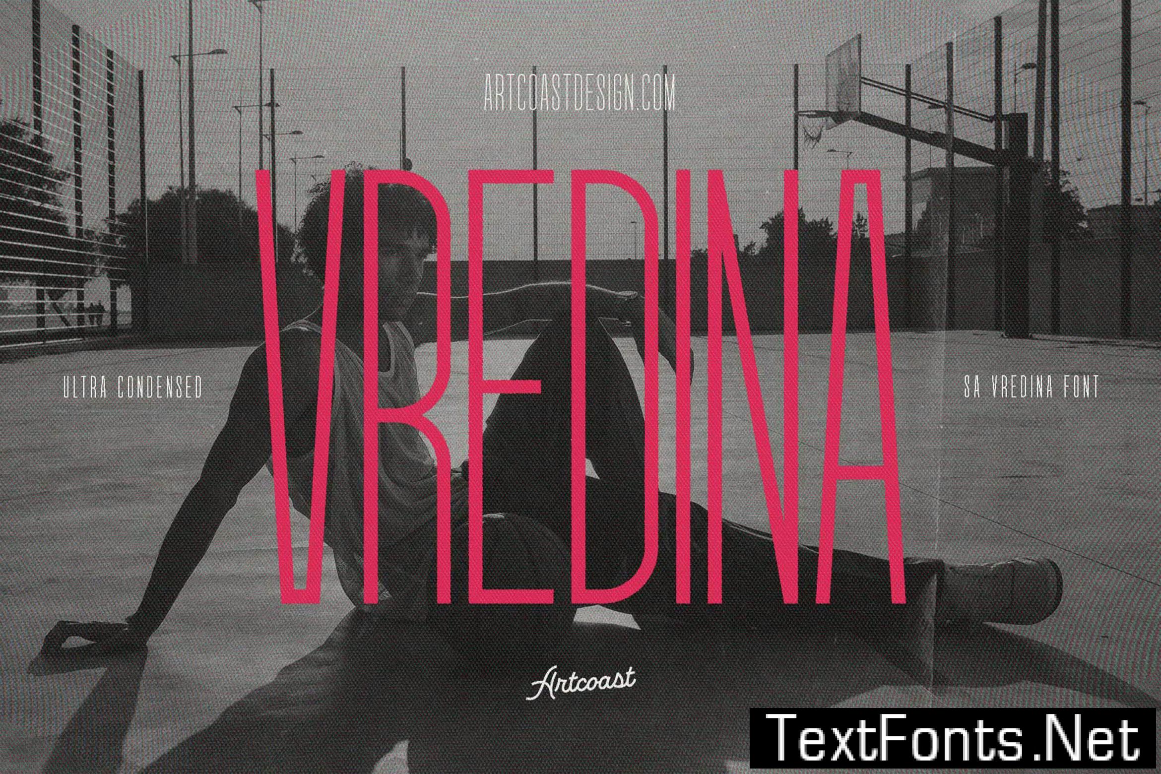 SA Vredina Thin Ultra Condensed Font YJGZG3L
