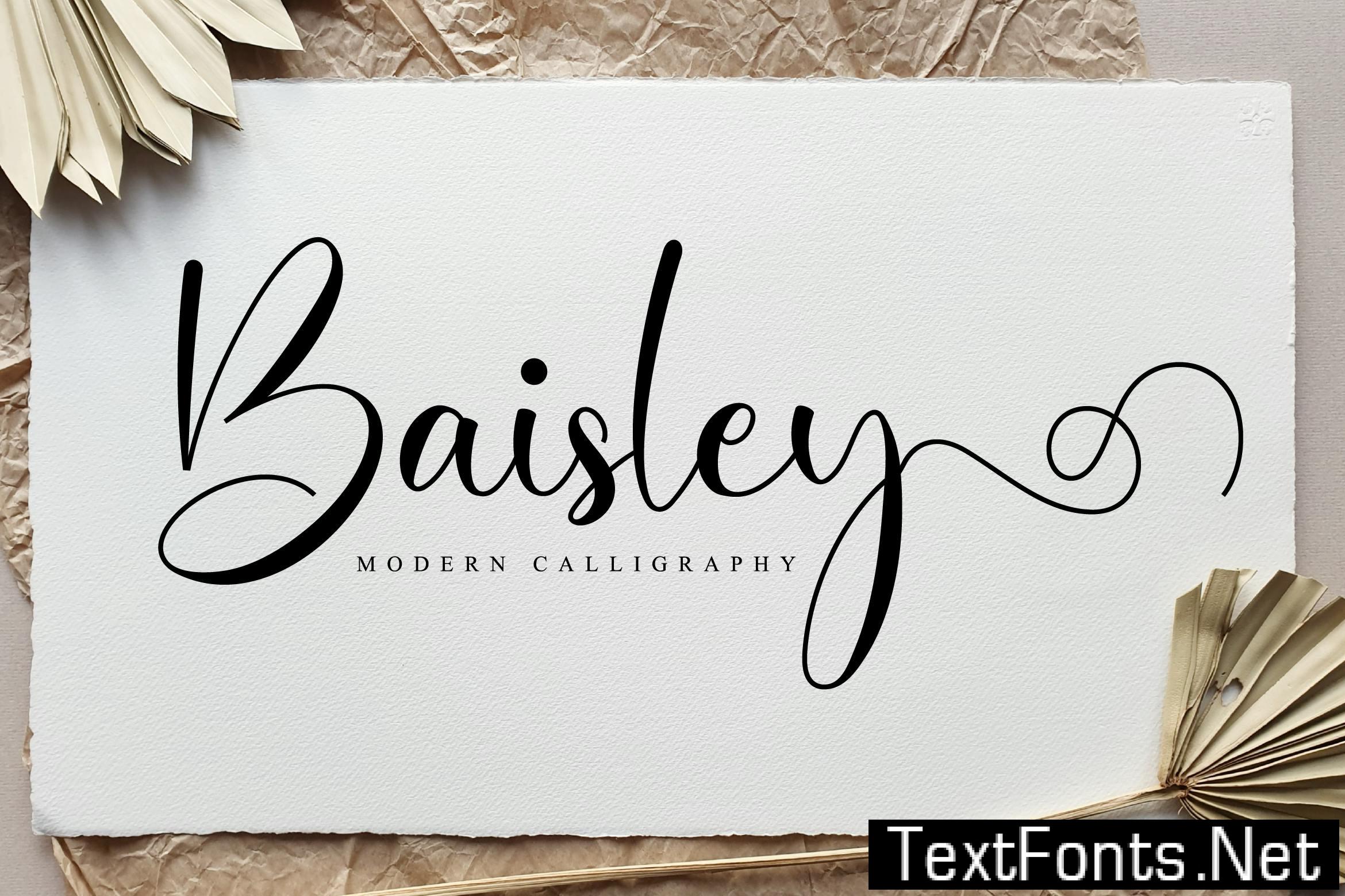 Baisley – Wedding Font LJH2HQ6