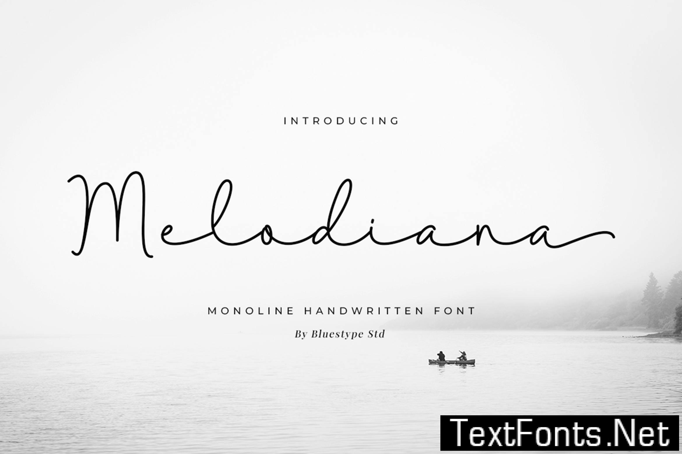 Melodiana Font JBFEX7W