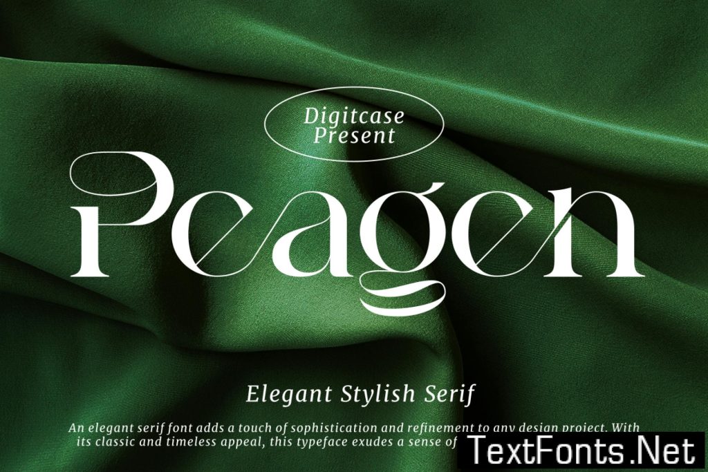 Peagen Elegant Stylish Serif 7GZBYVK