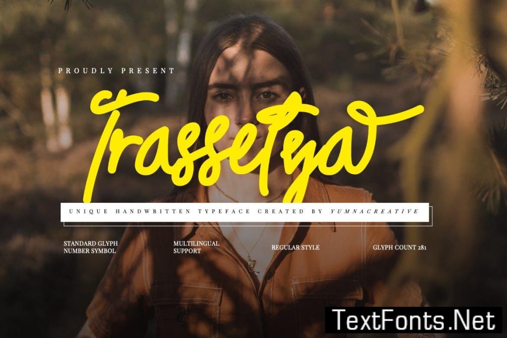 Trassetya – Handwritten Font 5C4UBDL