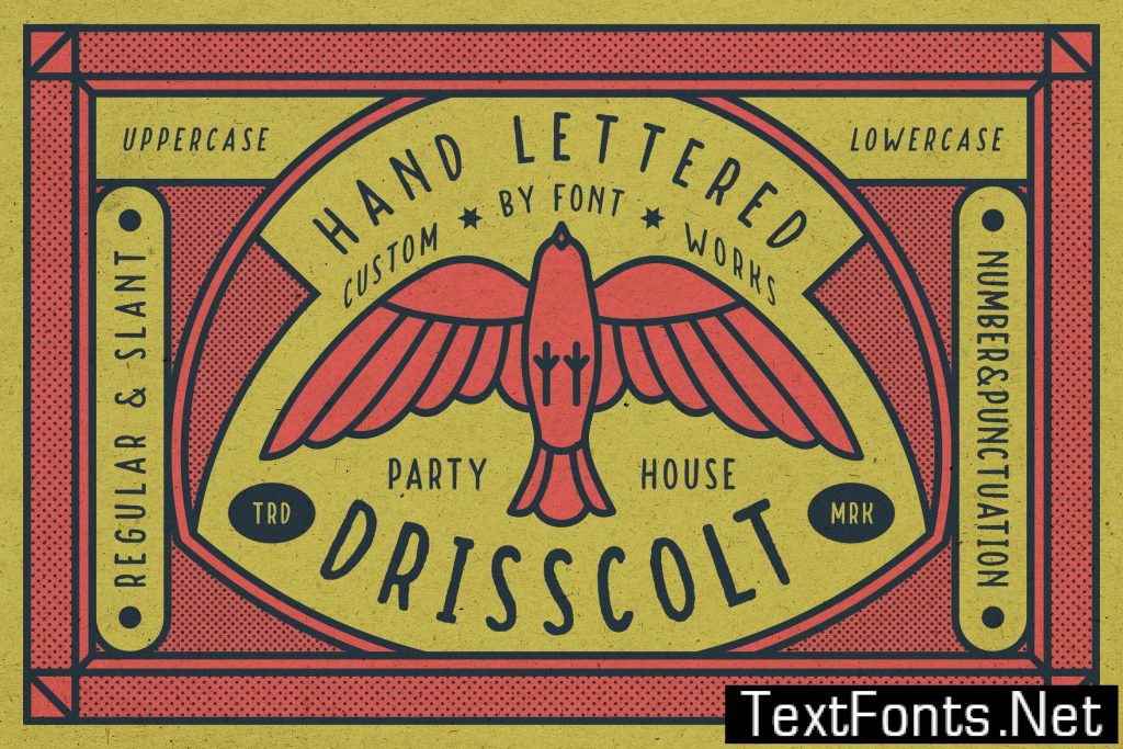 Drisscolt – Hand Lettered Font ABCTU85