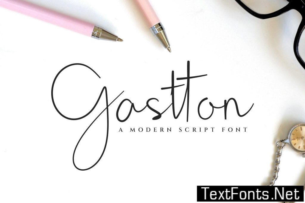 Gastton Signature Script Font 8TXGN5D