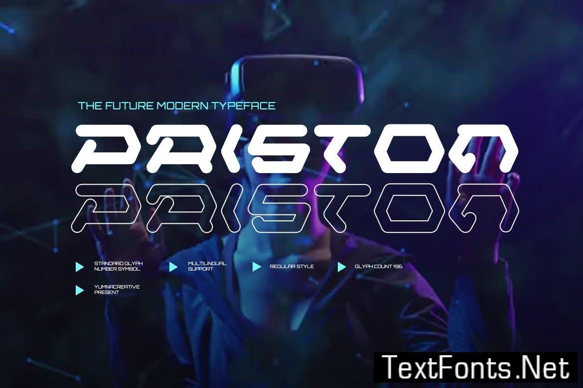 Priston – Future Modern Font V7K2BKM