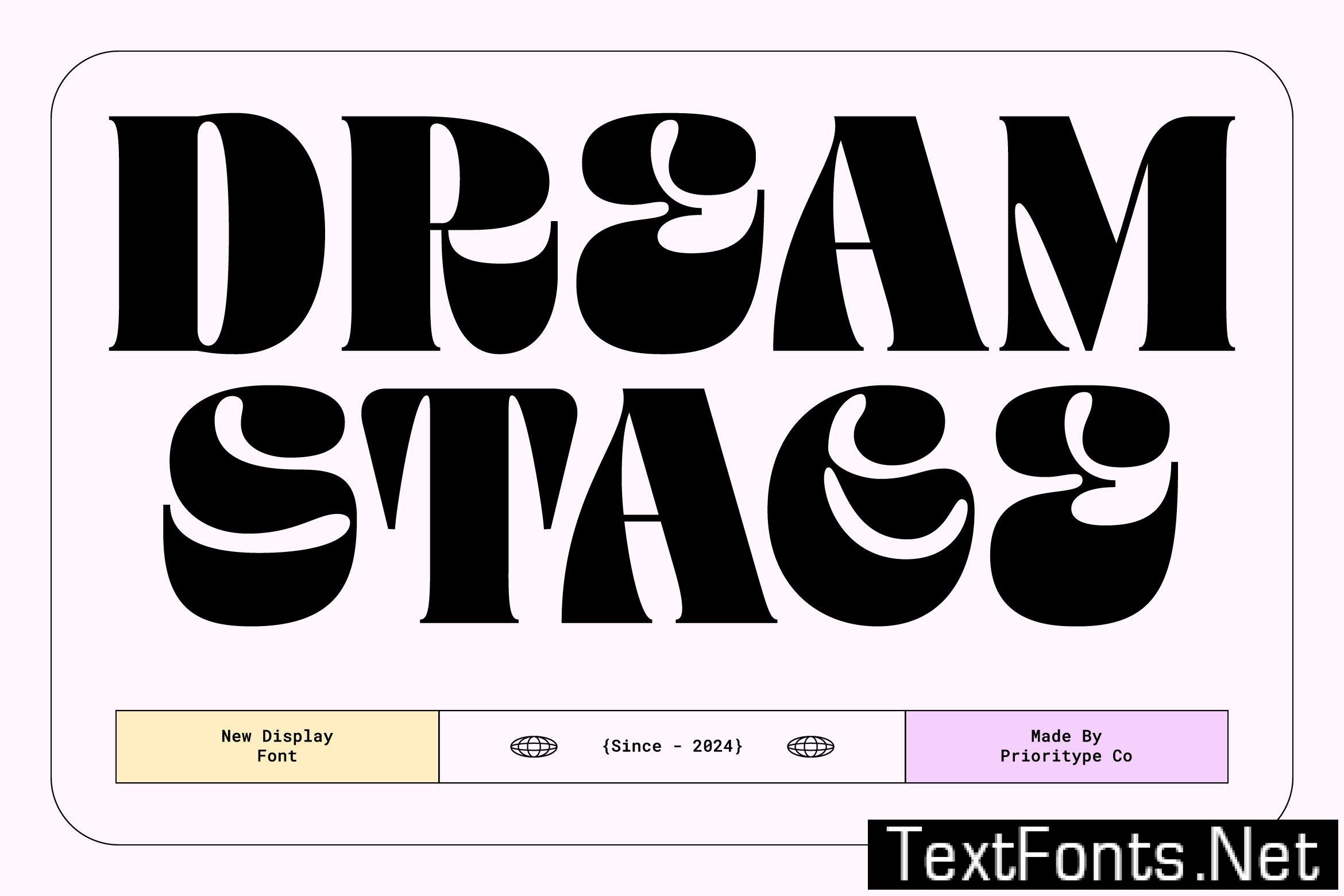 Dream Stage – Bold Display Font NLNL7ZA