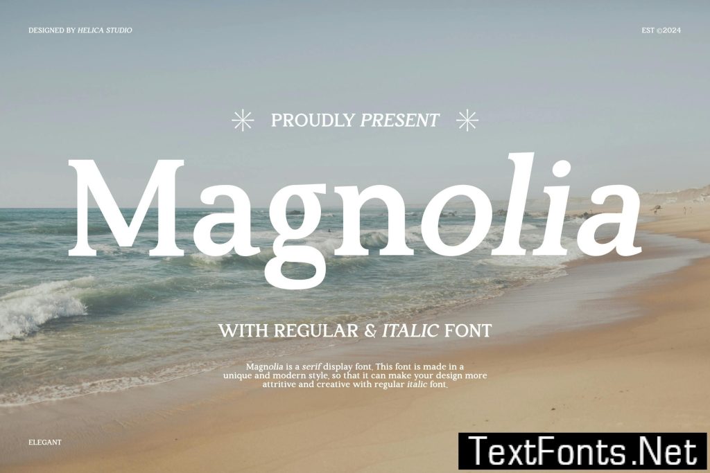 Magnolia Serif Font 6EGTAGZ