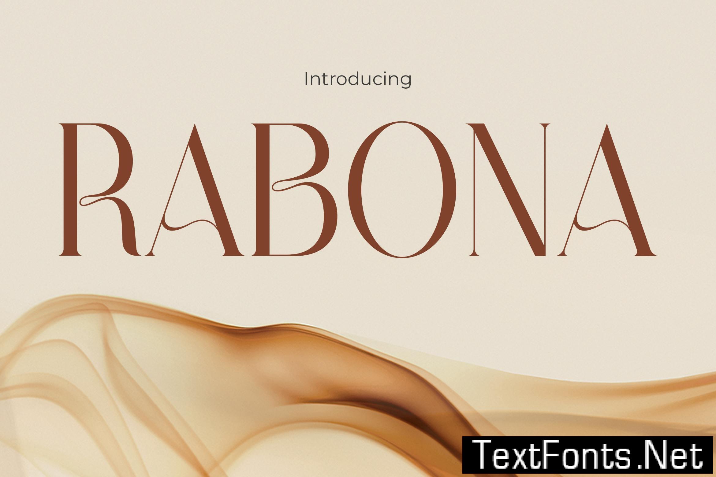 Rabona – Modern Elegance Font EF9CKD6
