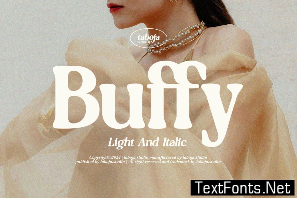 Buffy – Light & Italic Typeface 3QKP7SZ