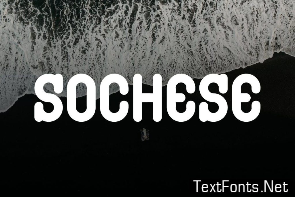 Sochese – Rounded Font TVNBF62