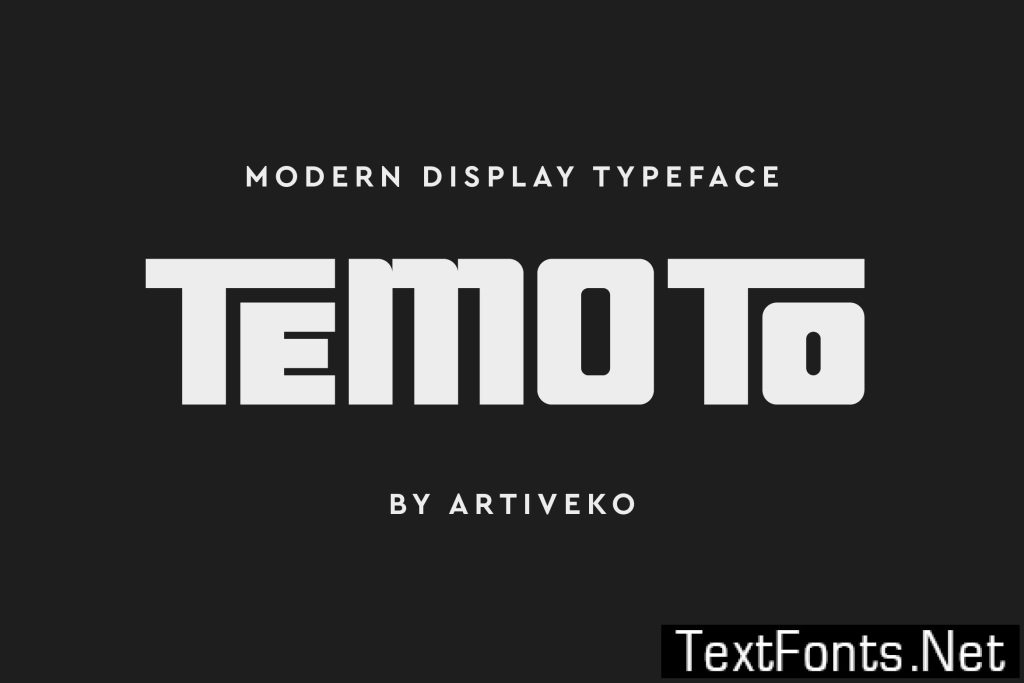 Temoto Strong Sans Serif Font WN8J9Q9
